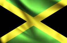 Printable Jamaican Flag – Printable Party Favors inside Flag of Jamaica Printable