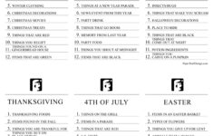 Printable Scattergories Game – Paper Trail Design for Free Printable Scattergories Lists Printable