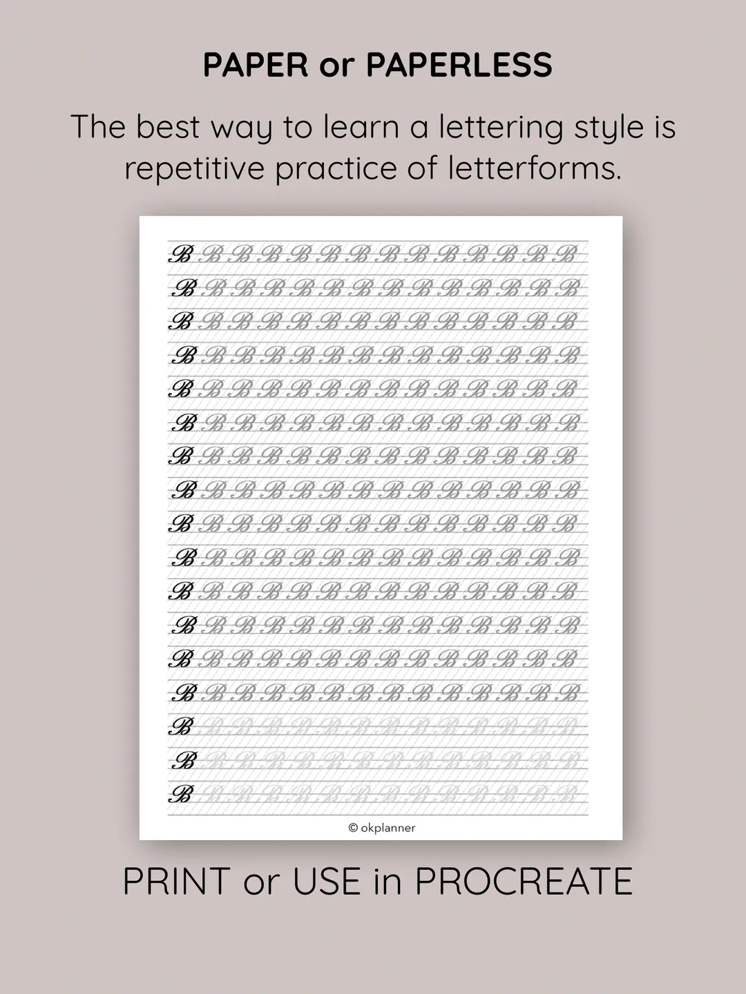 Printable Traceable Calligraphy Worksheets For Capital &amp;amp; Lowercase in Daily Handwriting Practice Modern Manuscript Teacher Edition Printables