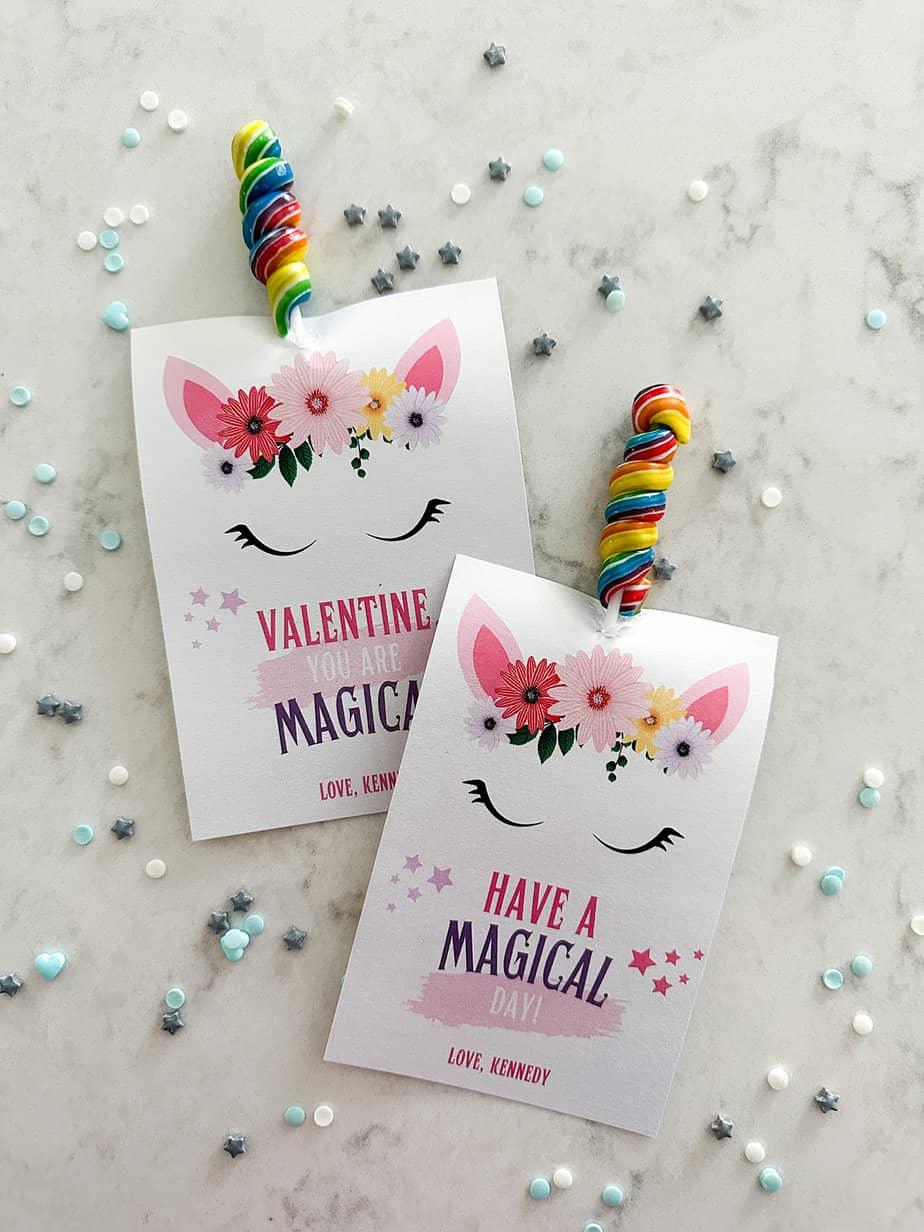 Printable Unicorn Template For Valentine&amp;#039;S - Alex Marie Jordan with regard to Free Printable Unicorn Valentine