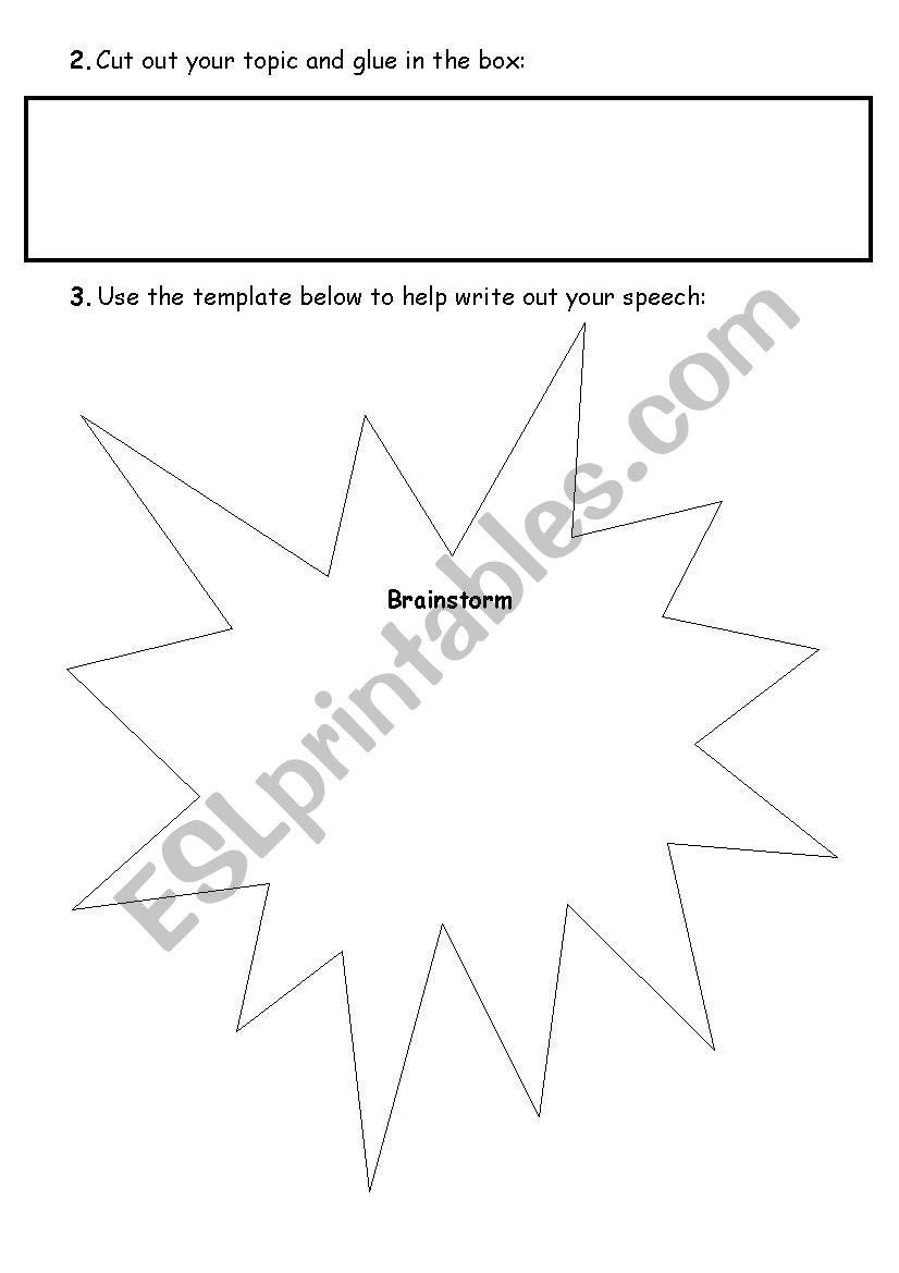 Public Speaking Assessment - Esl Worksheetpapi2605 for Public Speaking Worksheets Printable