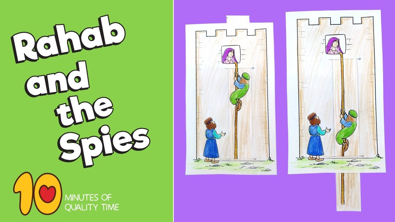 Rahab And The Spies Craft – 10 Minutes Of Quality Time within Free Printable Rahab And The Spies Craft