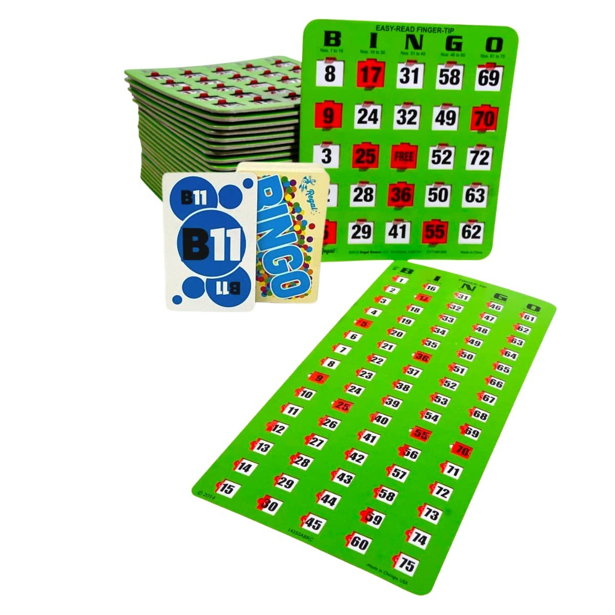 Regal Bingo 10 Bingo Cards With Sliding Windows, Bingo Calling pertaining to Bingo Calling Cards Deck
