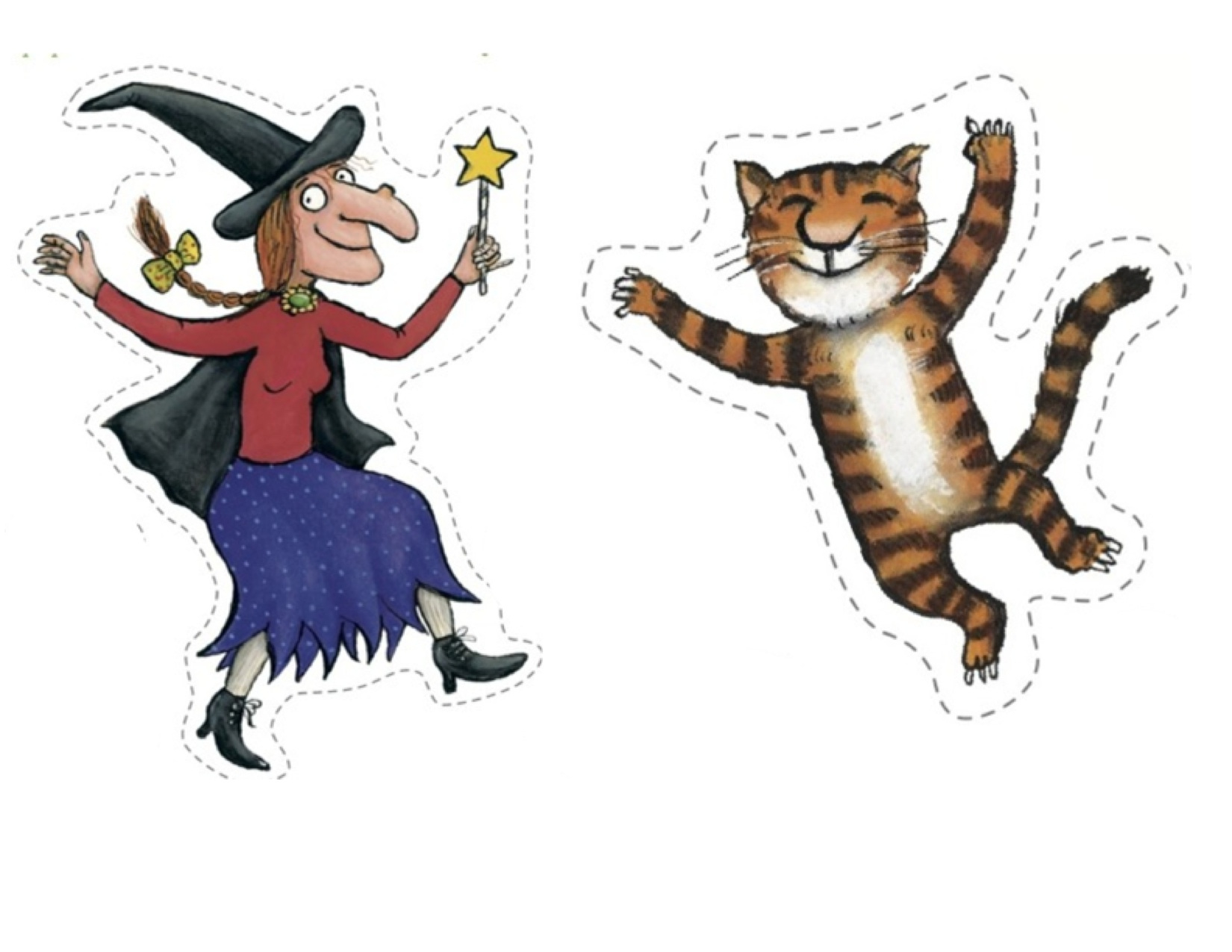 Room On The Broom | Kindergarten Nana regarding Room On The Broom Characters Printable
