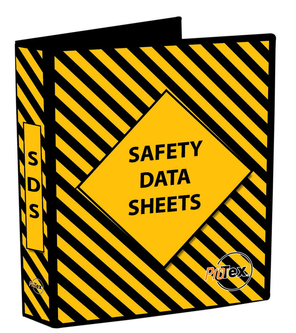 Safety Data Sheet Binder Yellow/Black | Uniform Safety Signs in Template Printable Printable Free Sds Cover Sheet For Binder
