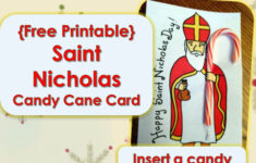 Saint Nicholas Candy Cane Cards – Drawn2Bcreative intended for Free St Nicholas Printables