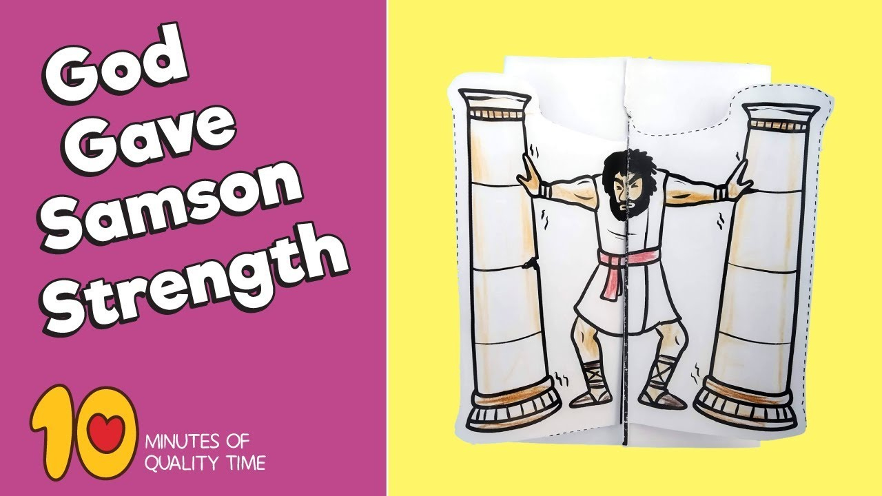 Samson Bible Craft – 10 Minutes Of Quality Time regarding Printable Samson Bible Craft
