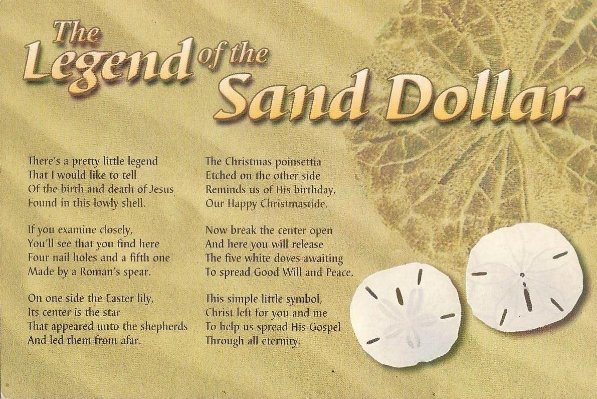 Sand Dollar: 35 Sand Dollar Legend Ideas To Save Today | Sand regarding Free Printable Printable Legend of the Sand Dollar