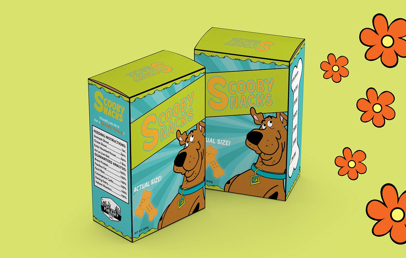 Scooby Snacks Packaging :: Behance in Printable Scooby Snacks Box
