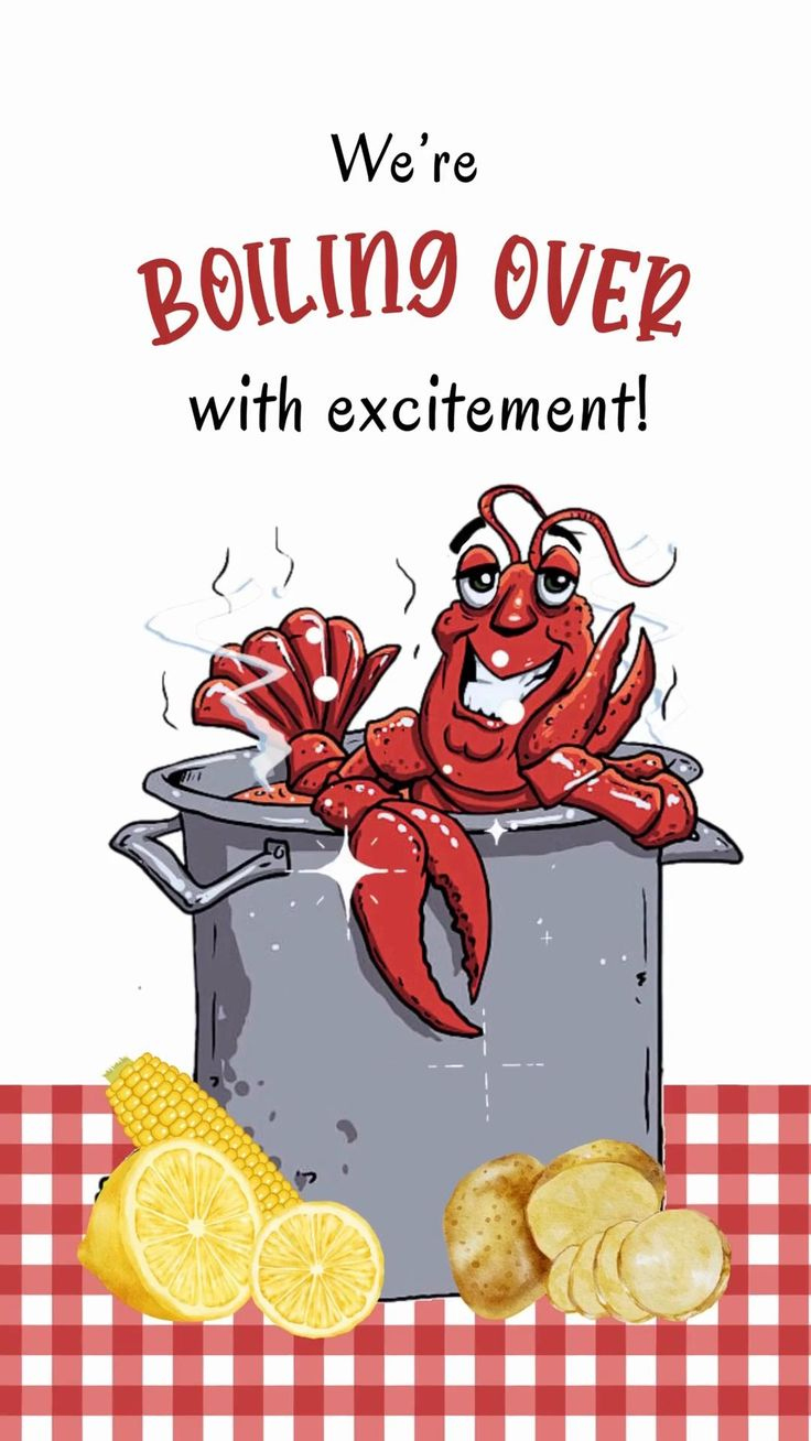 Seafood Boil Party Invitation - Crawfish Boil Invitation, Seafood with regard to Free Printable Crawfish Boil Invitations