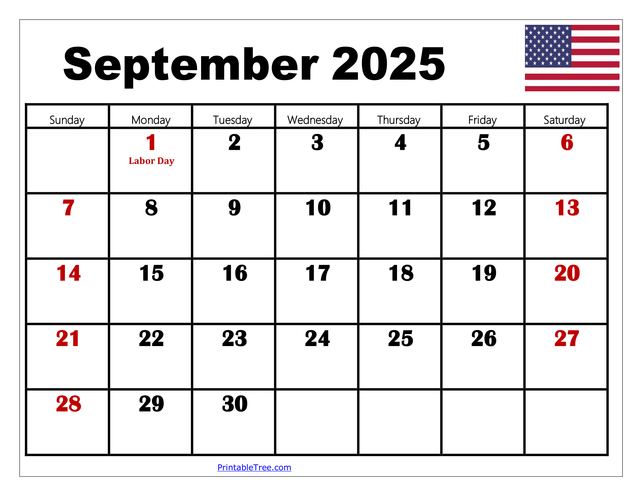 September 2025 Calendar Printable Pdf Template With Holidays within September 2025 Calendar With Holidays Printable Free