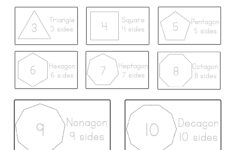 Shape Tracing Worksheets For Kindergarten within Circle and Hexagon Shapes Worksheet Printable