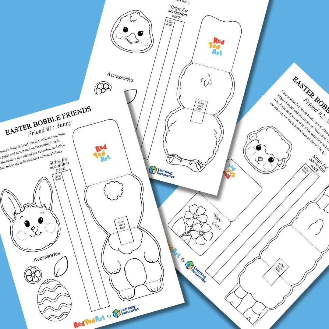 Simple Easter Crafts For Kids | Learning Resources Uk inside Easter Craft Free Printable