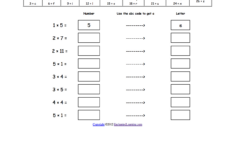 Solve, Then Decode: Multiplication Worksheets – Enchantedlearning throughout Free Printable Decoding Worksheets