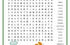 Spanish Word Search For Kids – Worksheets Library intended for Free Spanish Word Search Printable