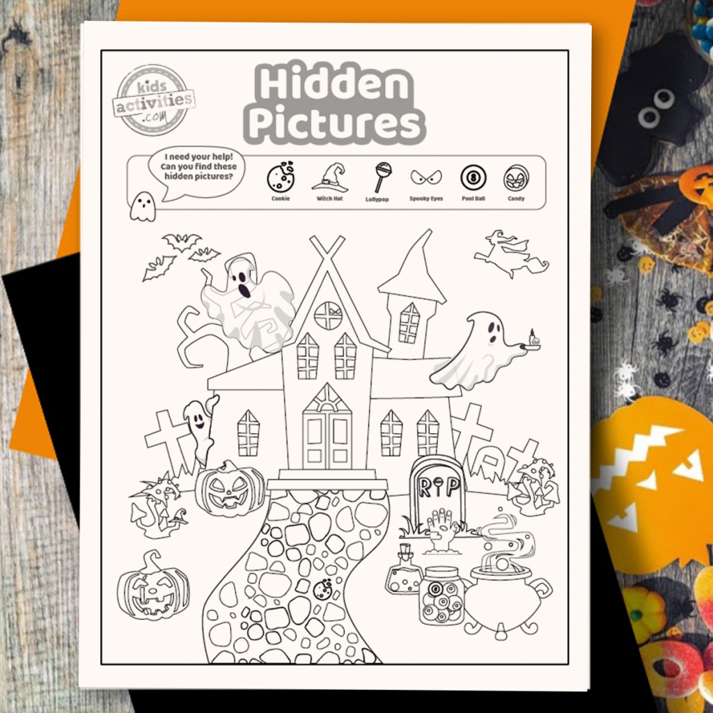 Spooktacular Halloween Hidden Pictures Printable (Too Adorable!) with regard to Halloween Hidden Pictures Free Printable