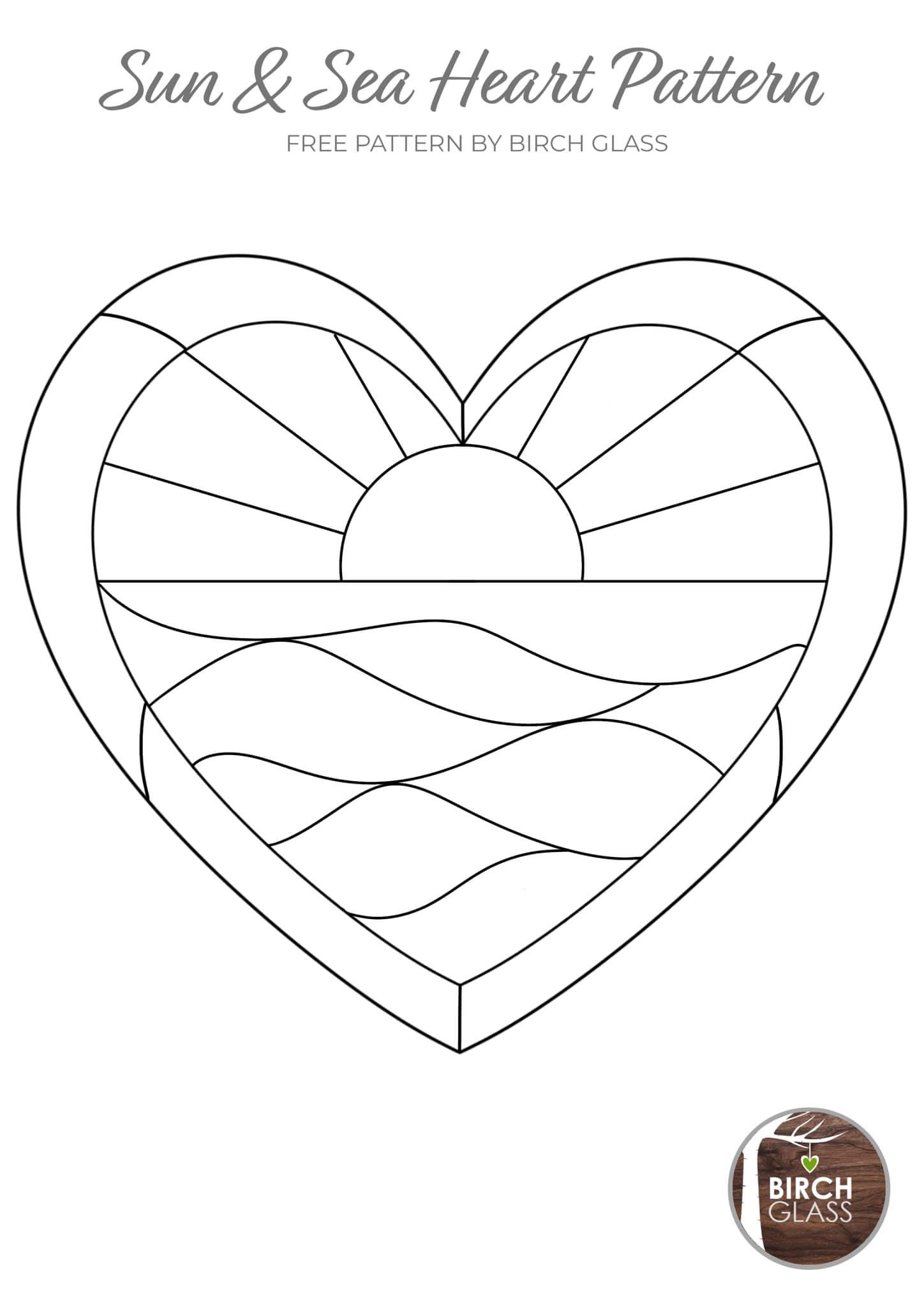 Stained Glass Patterns: Discover 310 Ideas From &amp;quot;Hearts&amp;quot; with Free Printable Stained Glass Heart Patterns