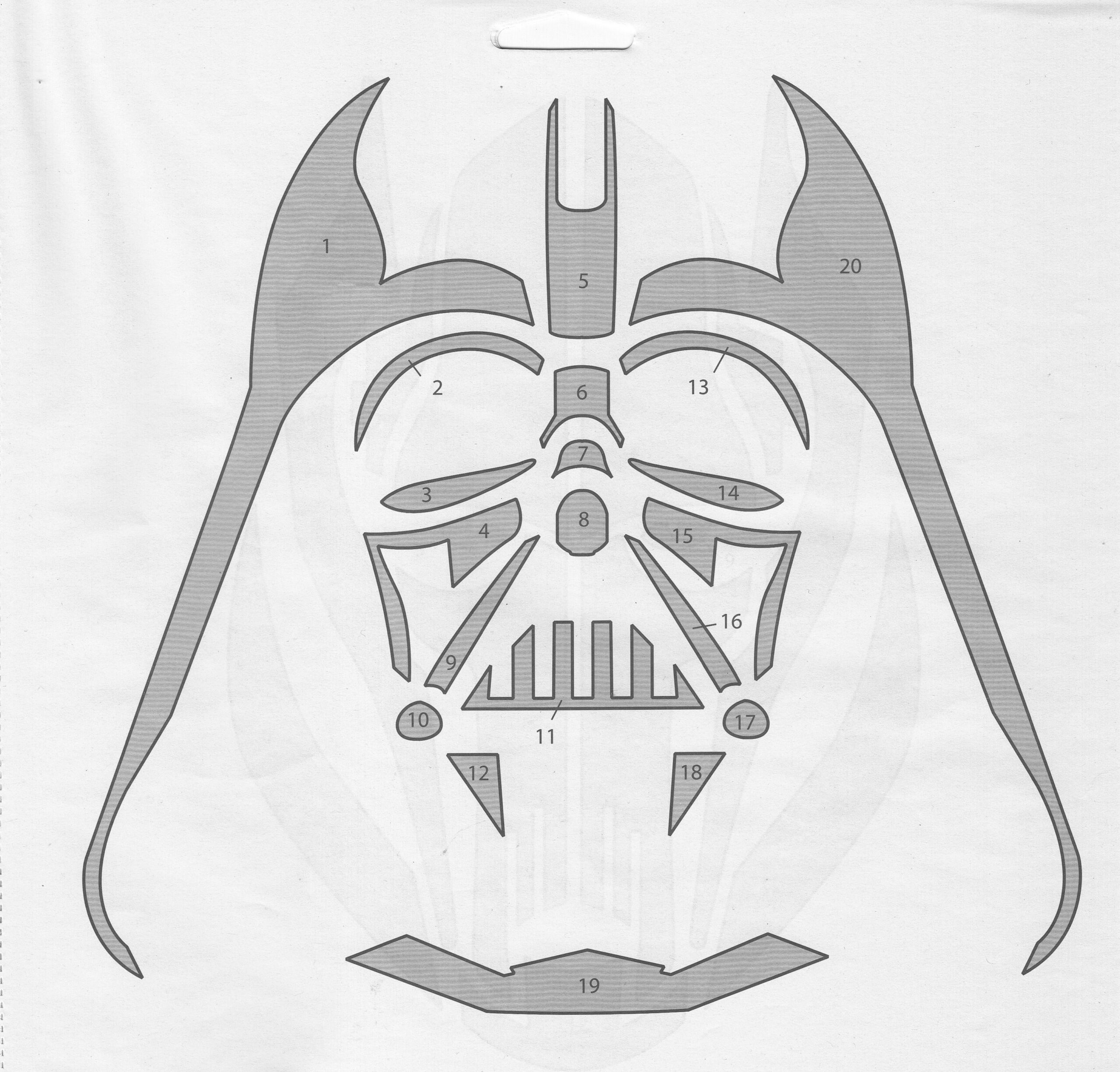 Star Wars: Darth Vader (Free Pumpkin Stencil - Pumpkin Pattern regarding Darth Vader Stencil Printable