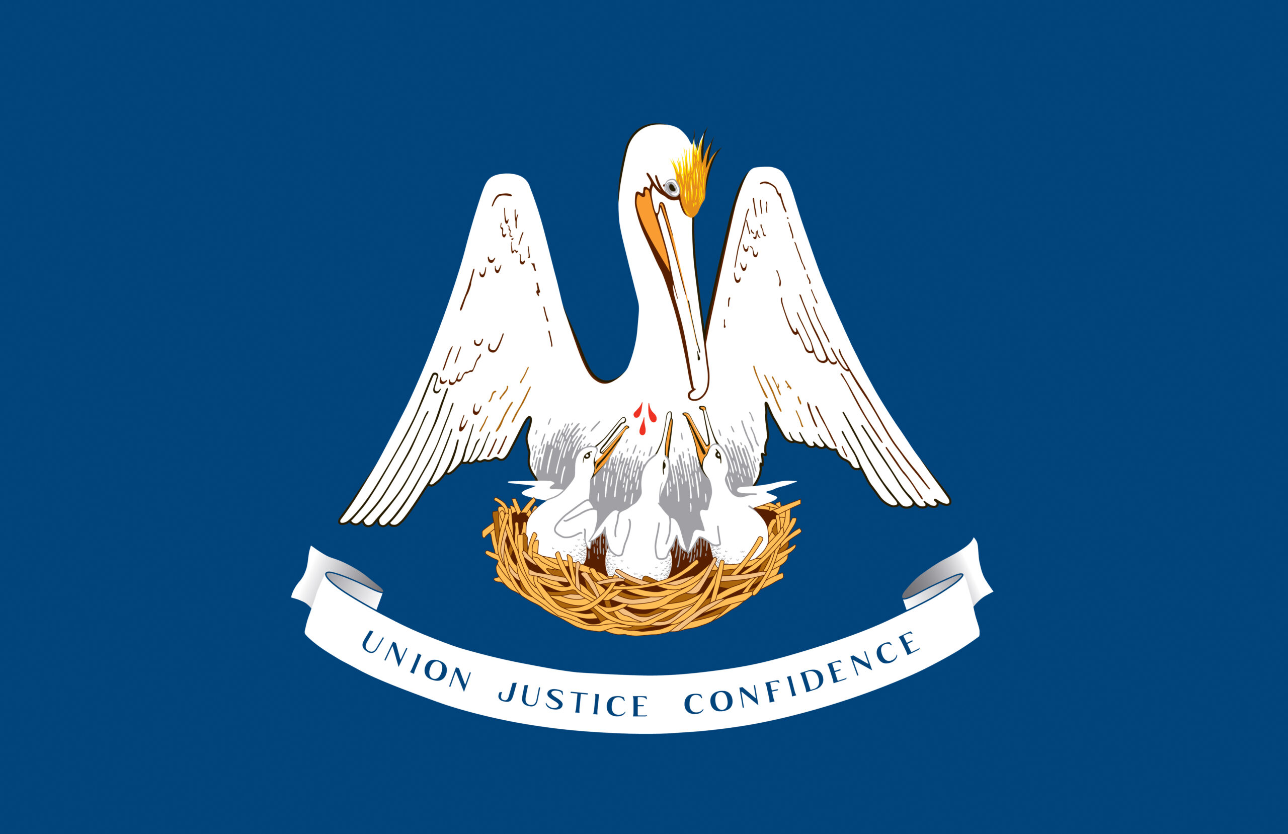 State Flag And Seal intended for Louisiana State Flag Printable