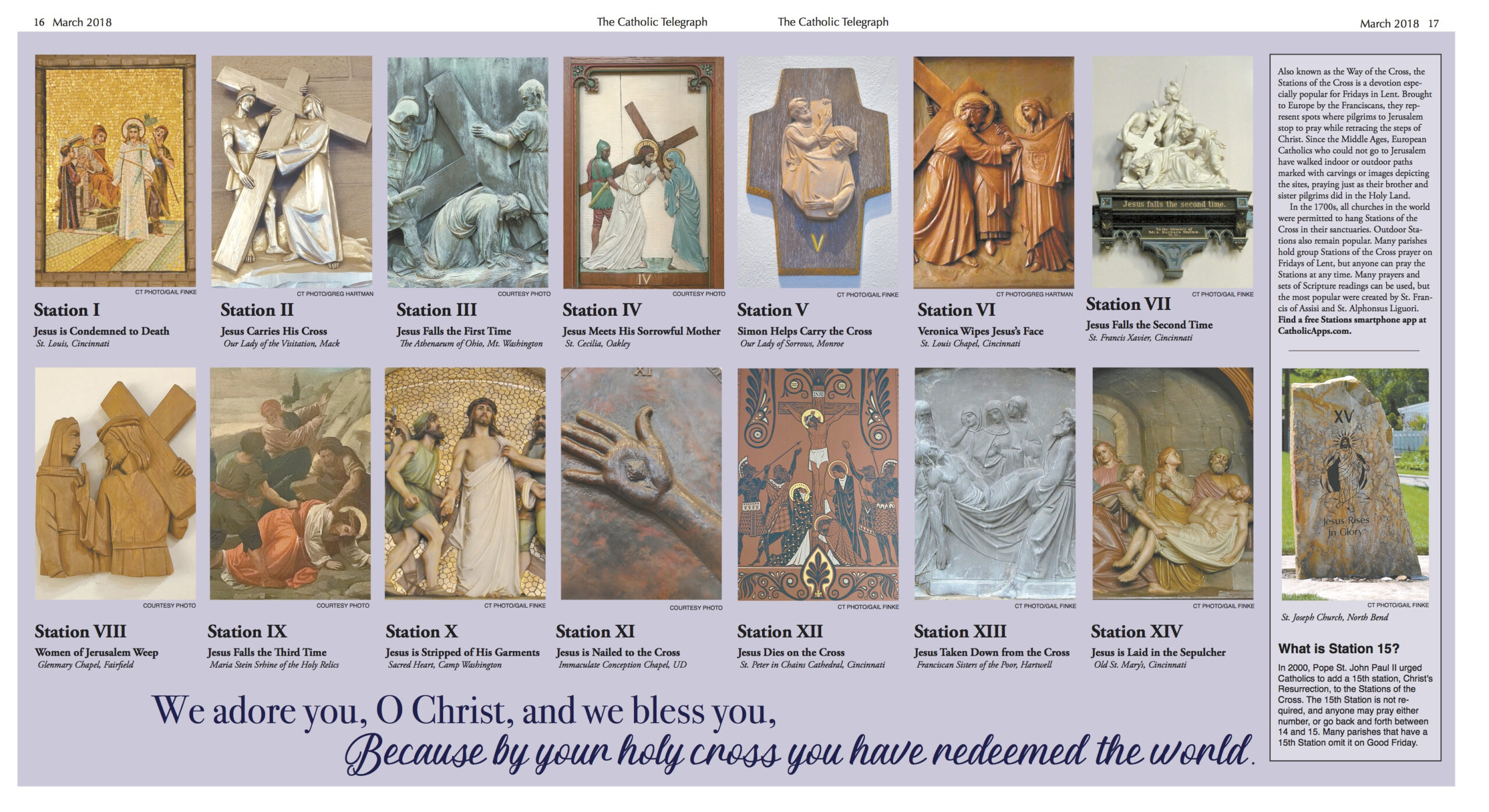 Stations Of The Cross - Catholic Telegraph with Free Printable Stations Of The Cross Catholic