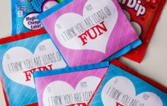 Super Fun Free Valentine'S Printable – My Name Is Snickerdoodle intended for Fun Dip Valentine Printable