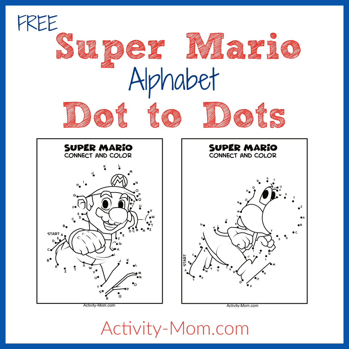 Super Mario Bros Coloring Pages (Free Printable) - The Activity Mom throughout Free Printable Mario Worksheets