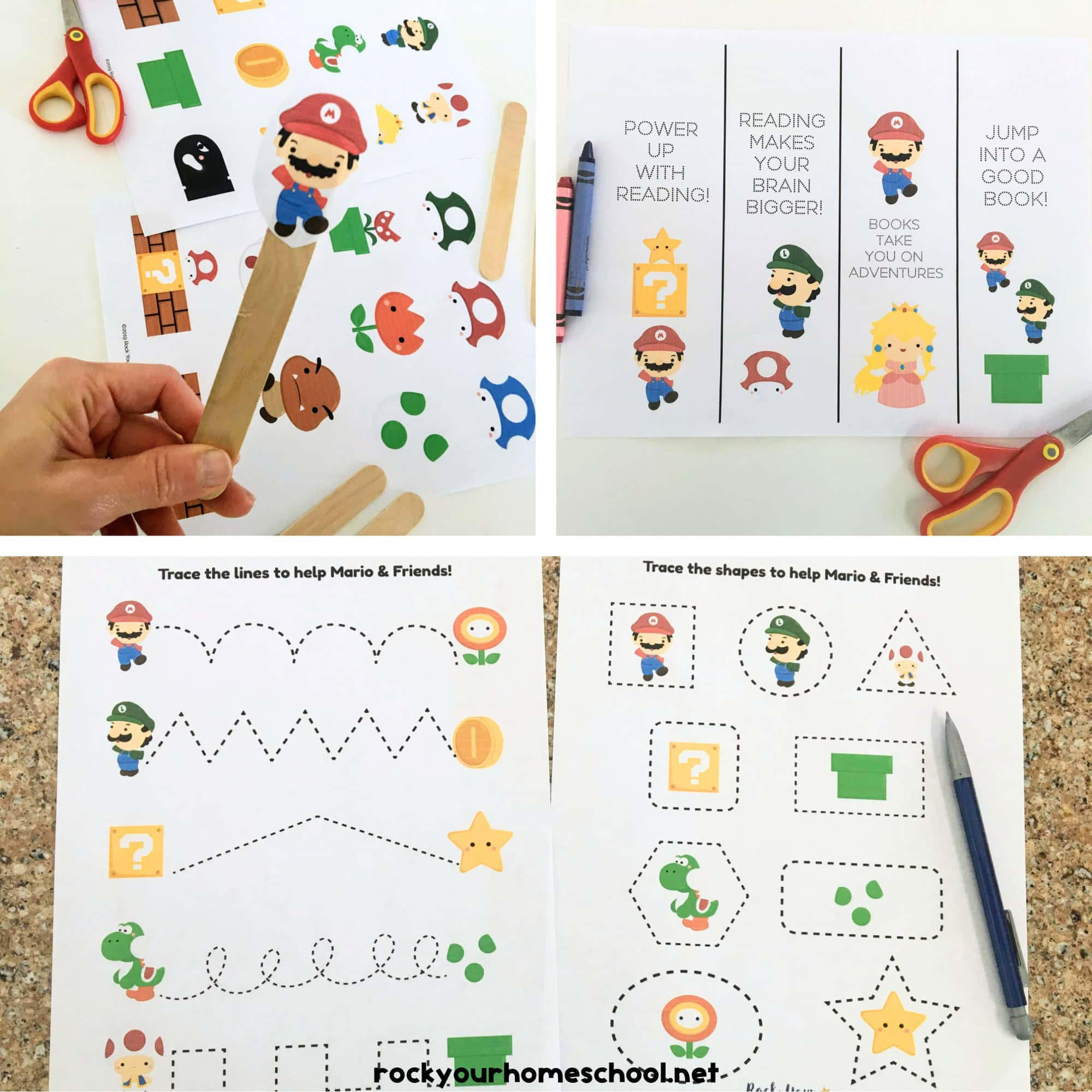 Super Mario Printables With Fun Activities For Kids (11 Free within Free Printable Mario Worksheets