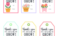 Thank You For Helping Me Grow Free Printable Gift Tags | Baking throughout Free Printable Thank You For Helping Me Grow Printable