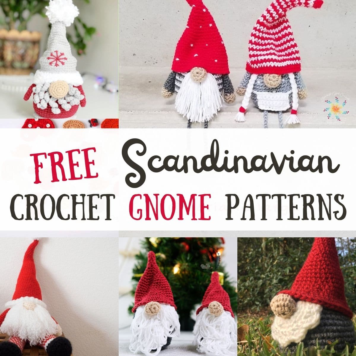 The Cutest Free Scandinavian Crochet Gnome Patterns You&amp;#039;Ll Love within Printable Nordic Gnome Pattern Free