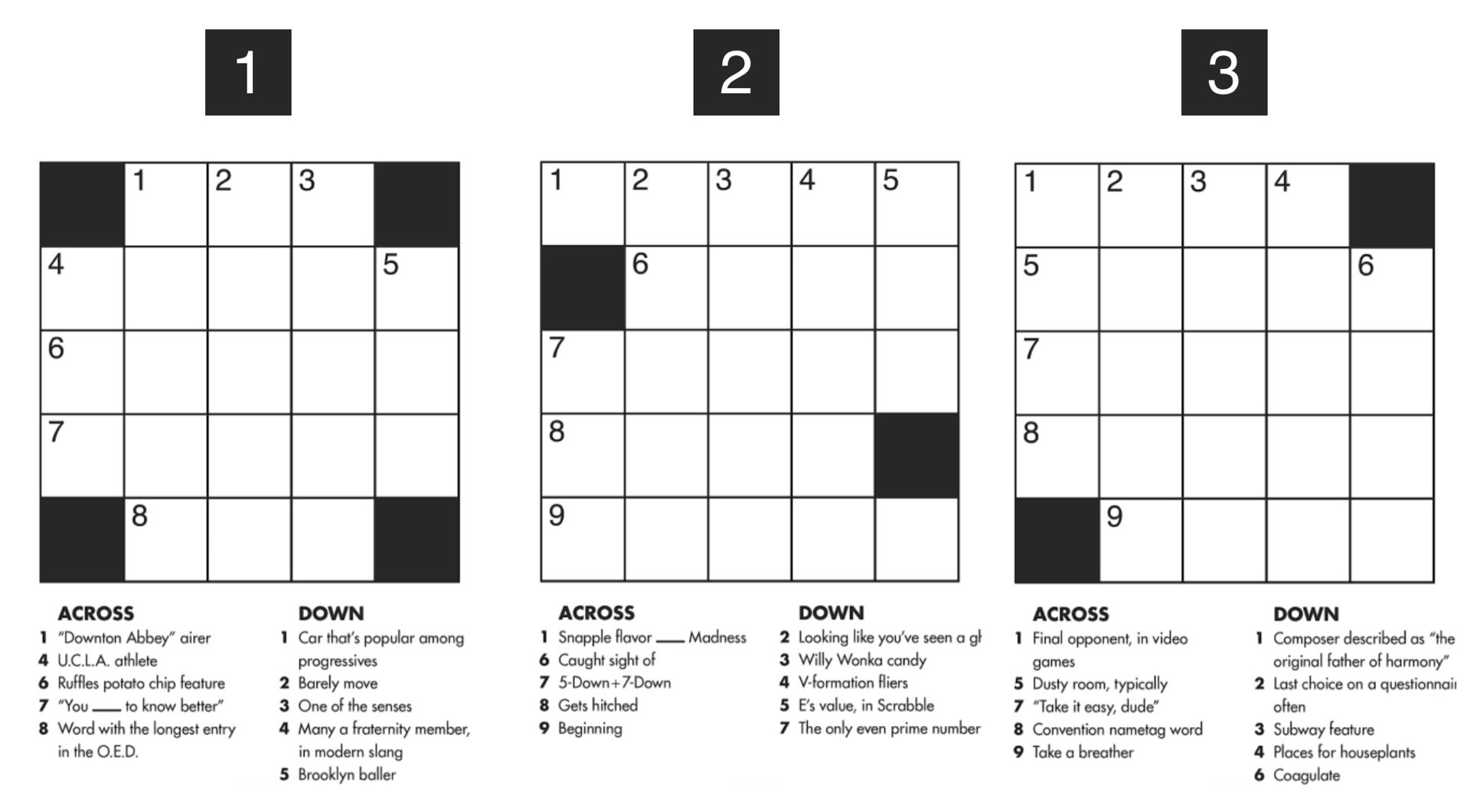 The New York Times Mini Crosswords, Volume 1 — Tools And Toys with Nyt Mini Crossword Today Free Printable