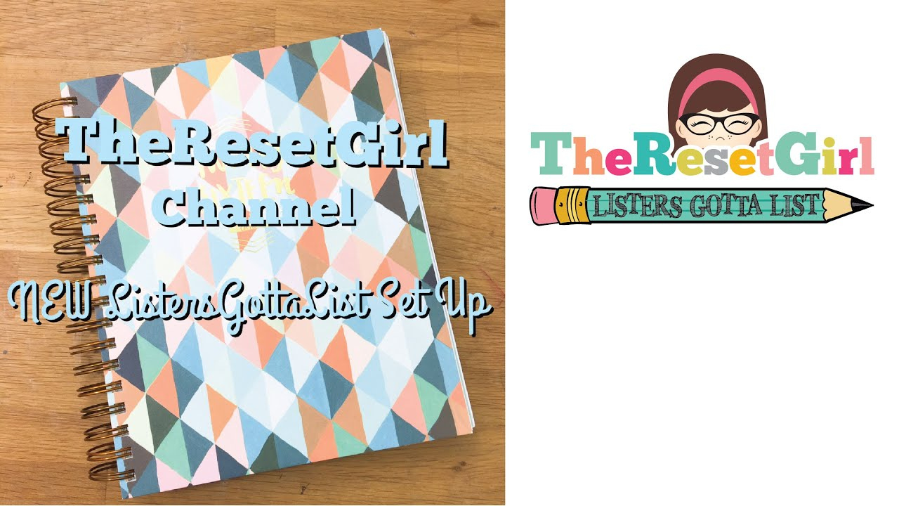 The Reset Girl’s # Listersgottalist New List Setup regarding The Reset Girl Free Printables