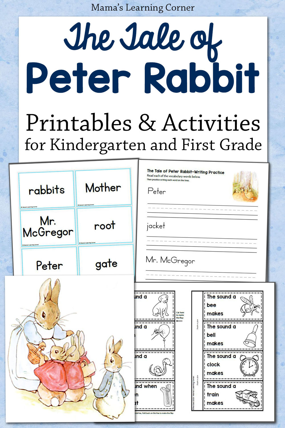 The Tale Of Peter Rabbit Activities - Mamas Learning Corner within Peter Rabbit Free Printables