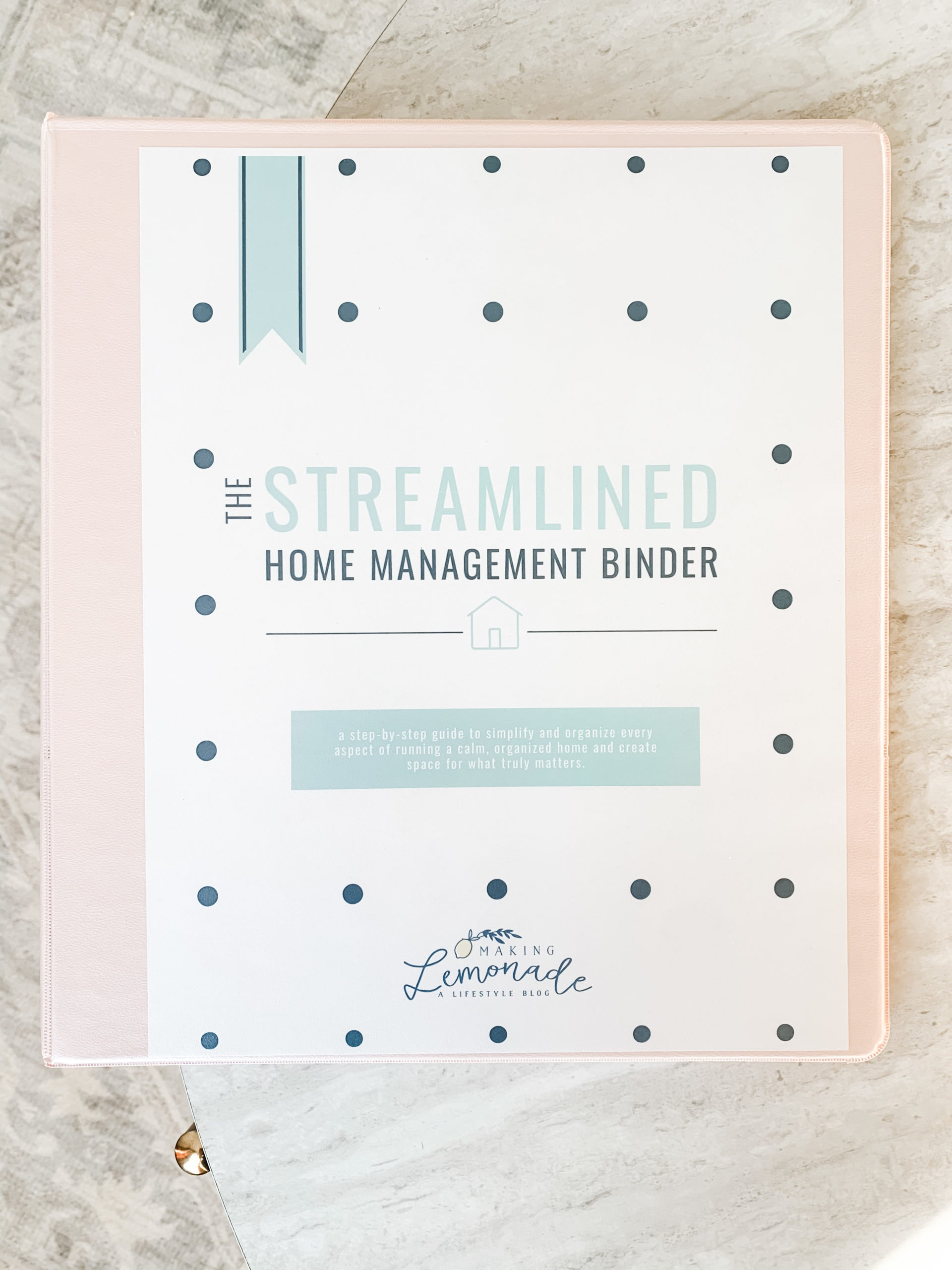 This Streamlined Home Management Binder Will Organize Your Life throughout Home Management Binder Printables Free