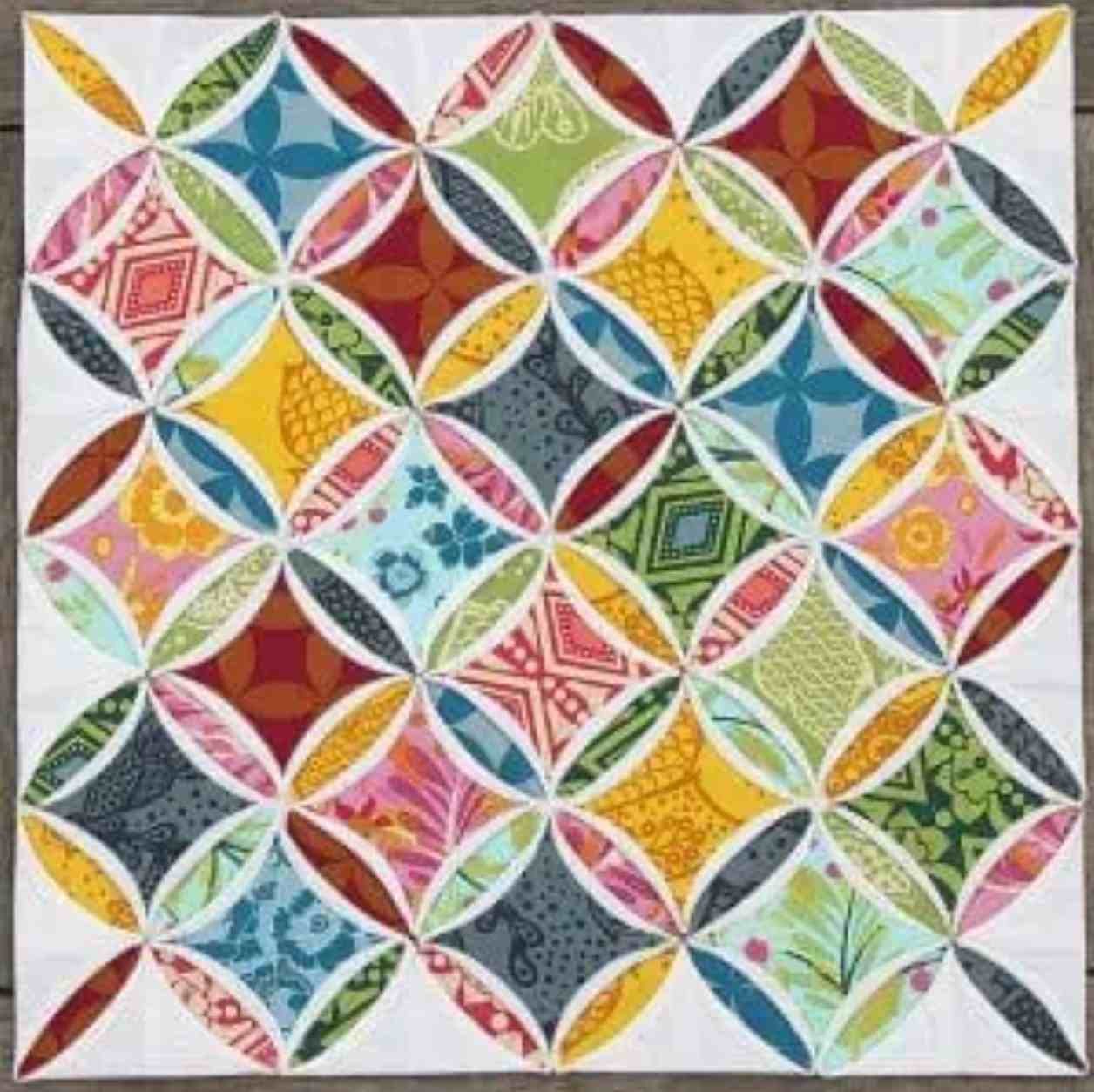 Top 20 Free Cathedral Window Quilt Patterns (+7 Bonus Patterns For throughout Free Printable Cathedral Window Quilt Pattern