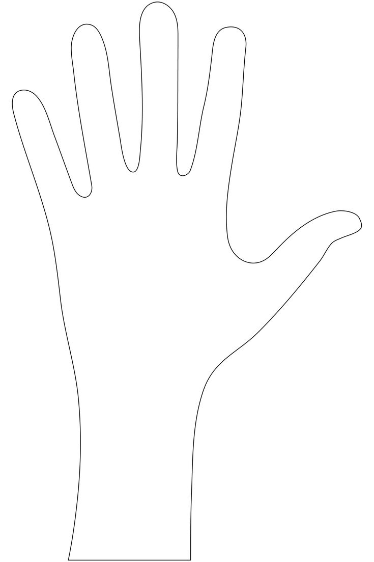 Transparent Hand pertaining to Printable Hand Template For Henna