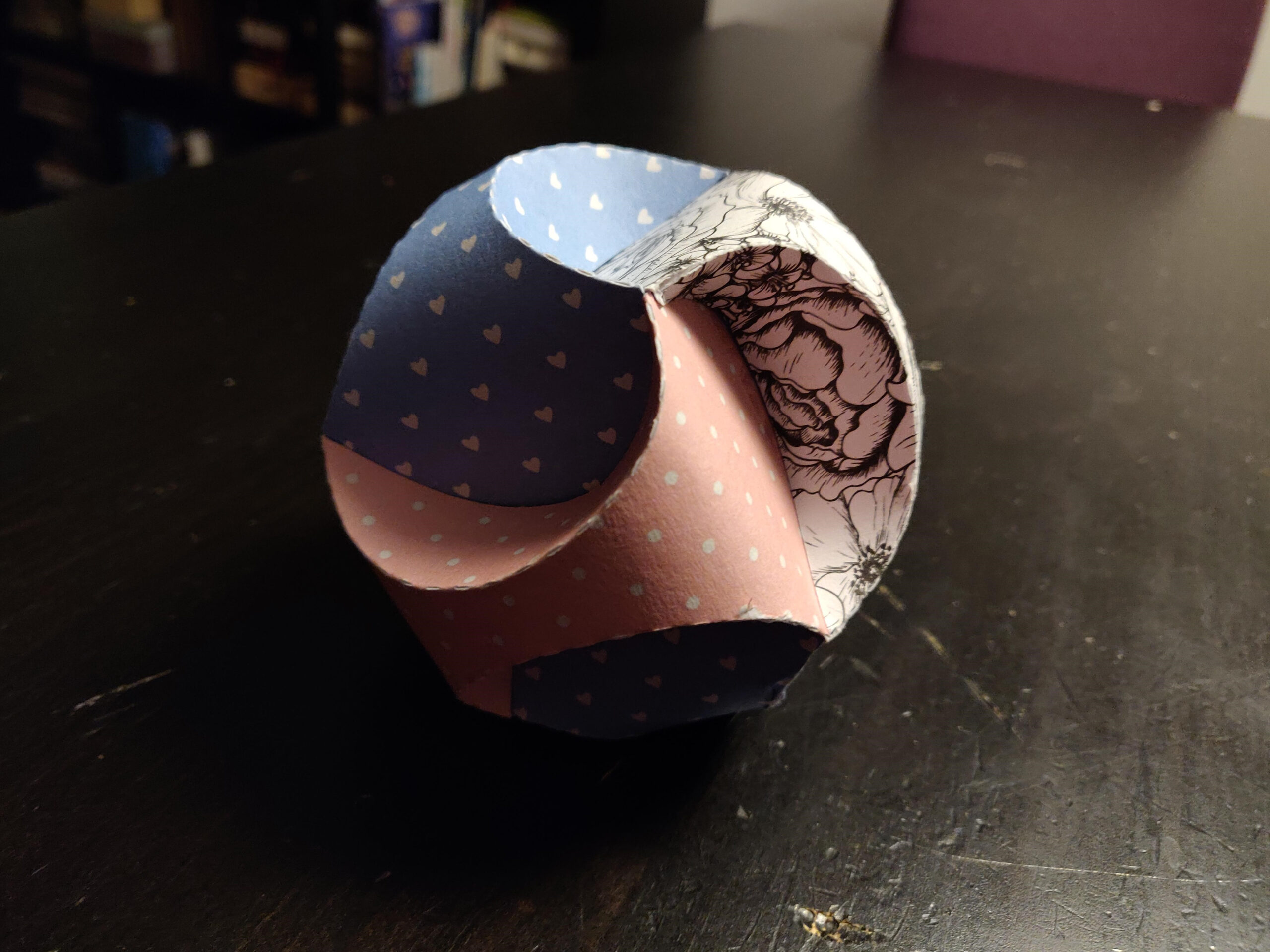 Triskele Globe - ~Nmaster pertaining to Printable Triskele Paper Globes Template Free