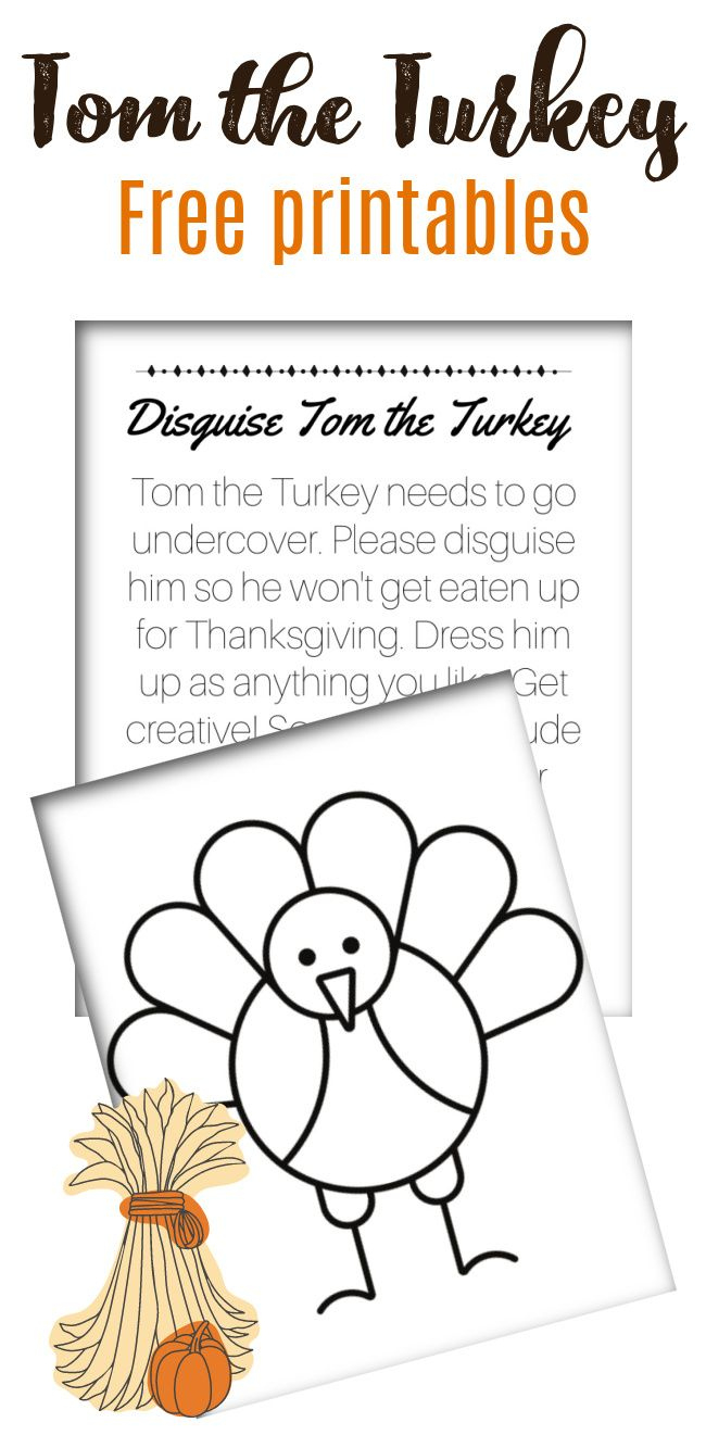 Turkey In Disguise Free Printables intended for Disguise A Turkey Template Free Printable