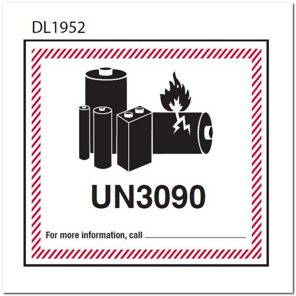Un 3481 Label Printable | Www.lx.iriss.uk with regard to Free Printable Un3481 Label