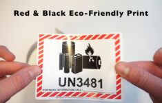 Un Lithium Battery Labels – Shipping Warning Labels regarding Fedex Free Printable Un3481 Label