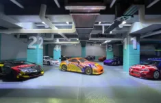 Underground Car Park Diorama For 1/64 Scaled Cars (Somewhat inside Free Printable Printable Parking Lot Diorama