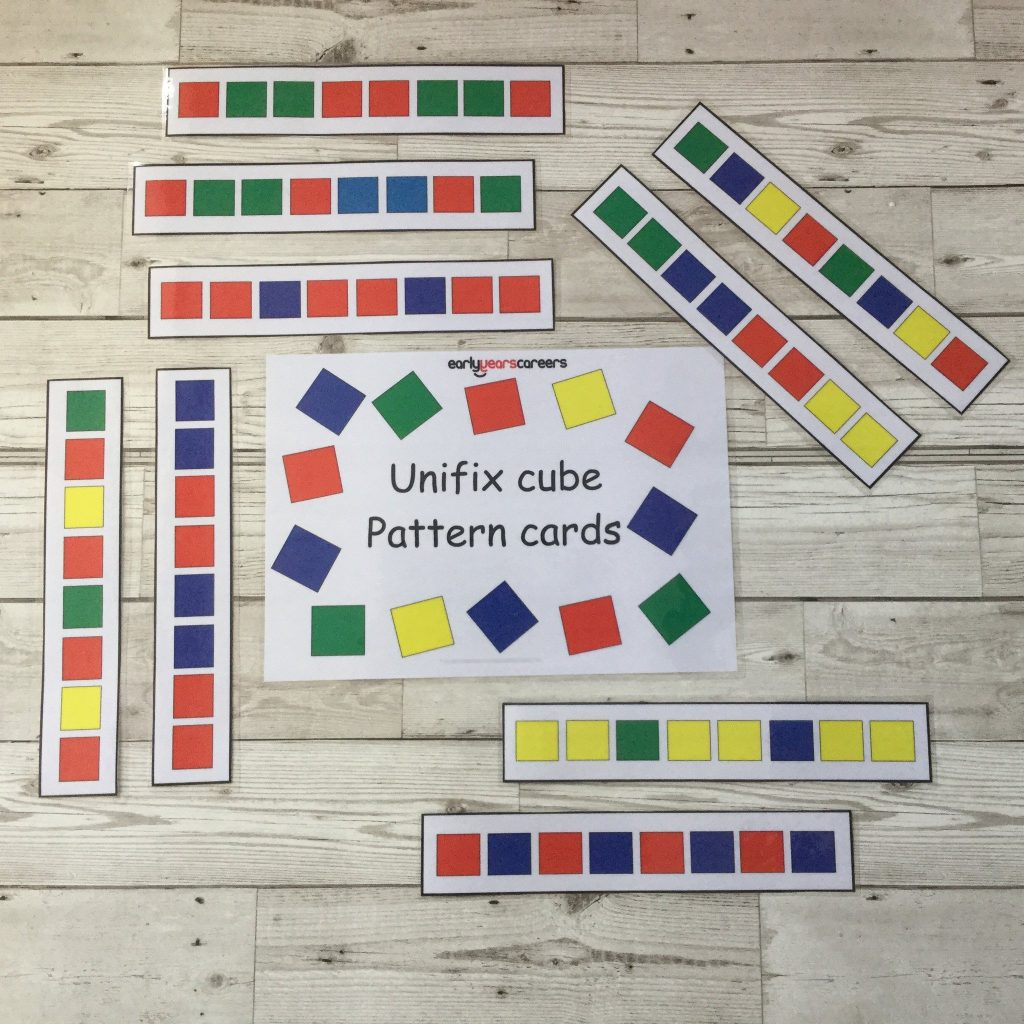 Unifix Cube Pattern Cards Free Printable - Printable Party Favors for Unifix Cube Pattern Cards Free Printable