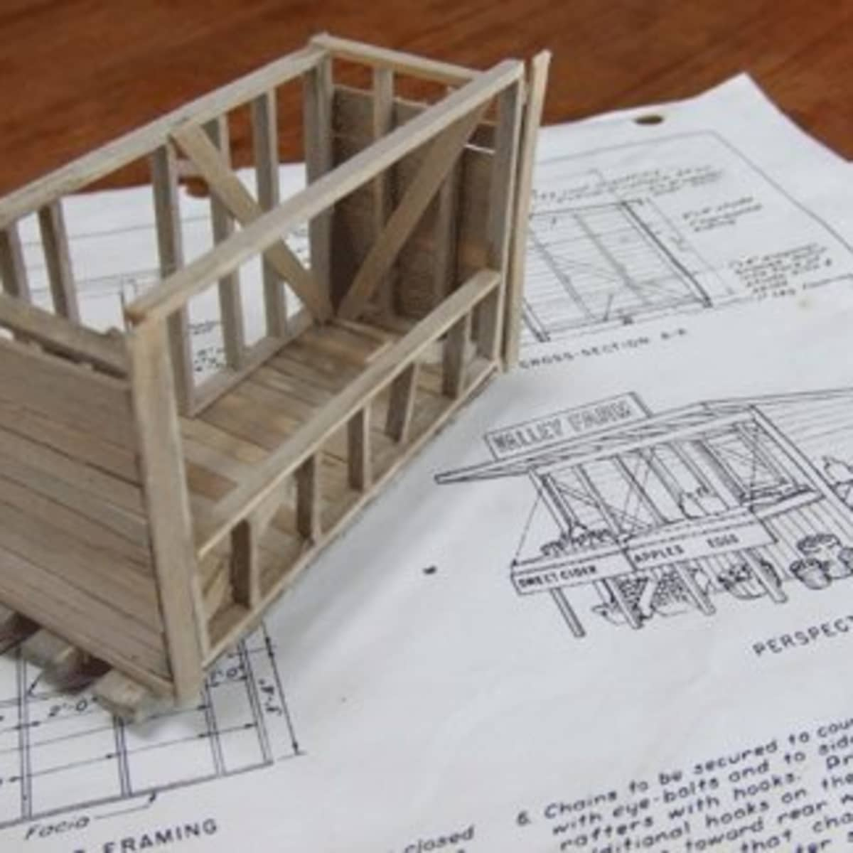 Using Free Plans To Build A Scale Model Building - Hubpages intended for Ho Scale Buildings Free Printable Plans