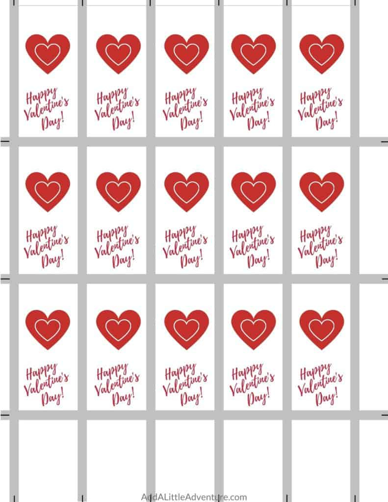 Valentine&amp;#039;S Candy Bar Wrappers - Free Printables For Valentine&amp;#039;S Day throughout Valentine Candy Wrappers Free Printables
