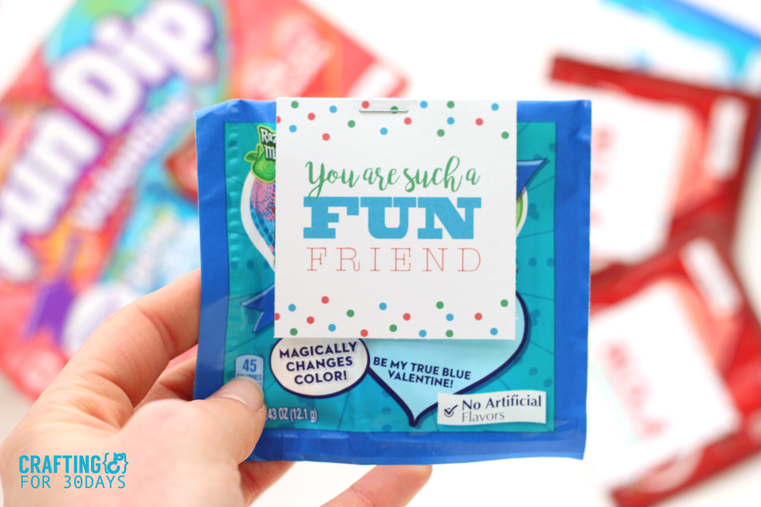 Valentines Day Cards within Fun Dip Valentine Printable
