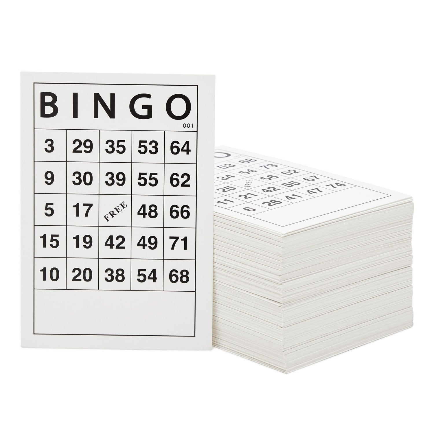 Walmart 180 Sheets Reusable Bingo Cards For Adults, Number Game throughout Bingo Cards For Sale