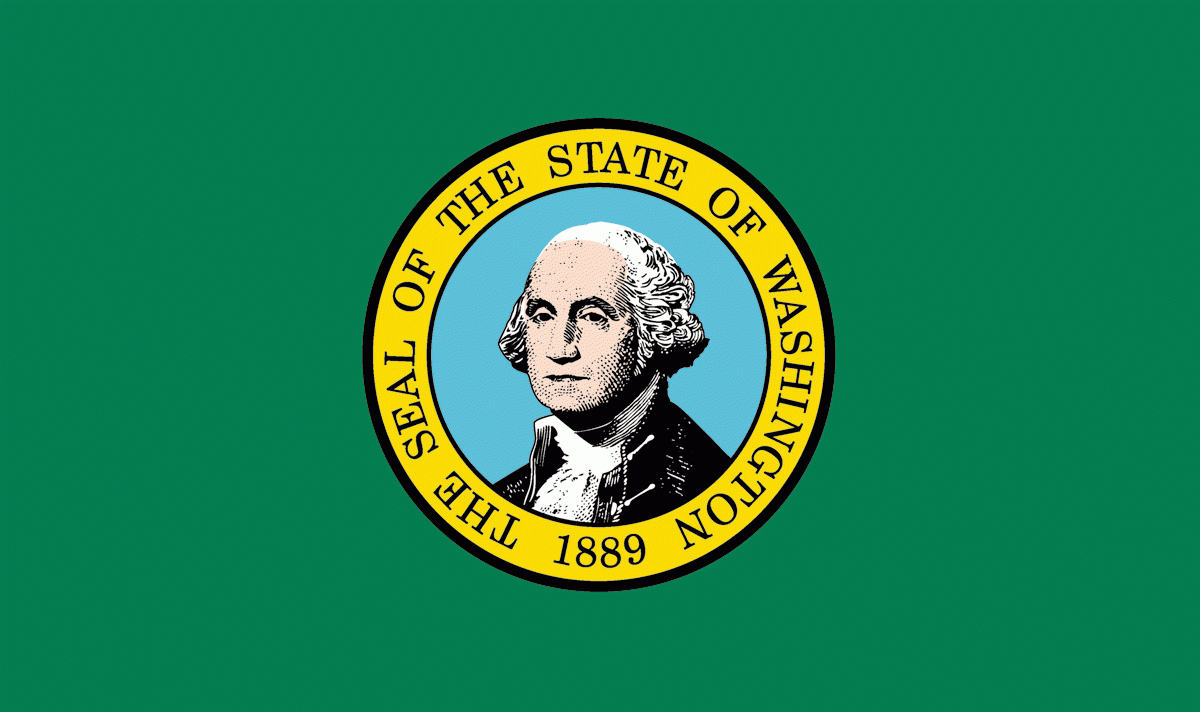 Washington State Flag | Wa Secretary Of State within Printable Washington State Flag