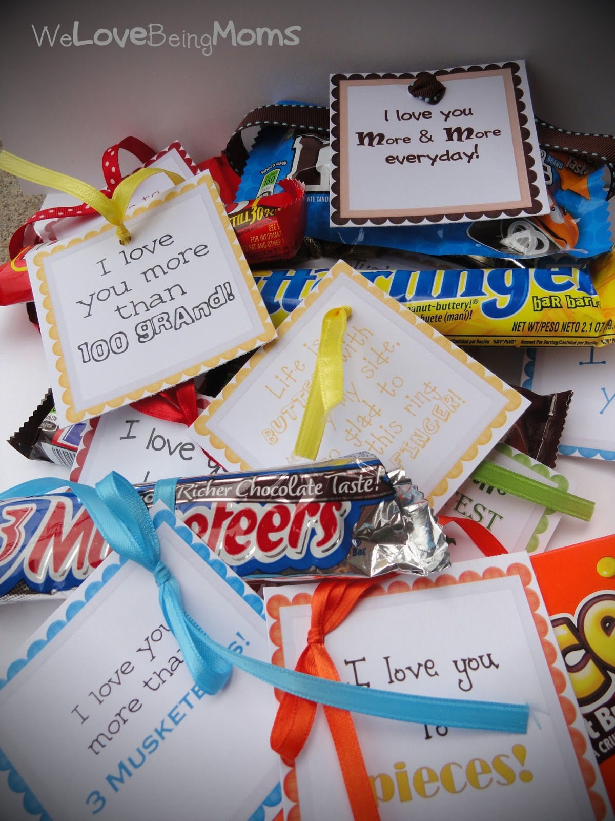 We Love Being Moms!: Candy Bar Printables within Free Printable Candy Bar Sayings