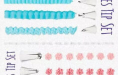 Wilton Tips Charts Best Guides Tutorials References throughout Free Printable Wilton Tip Chart