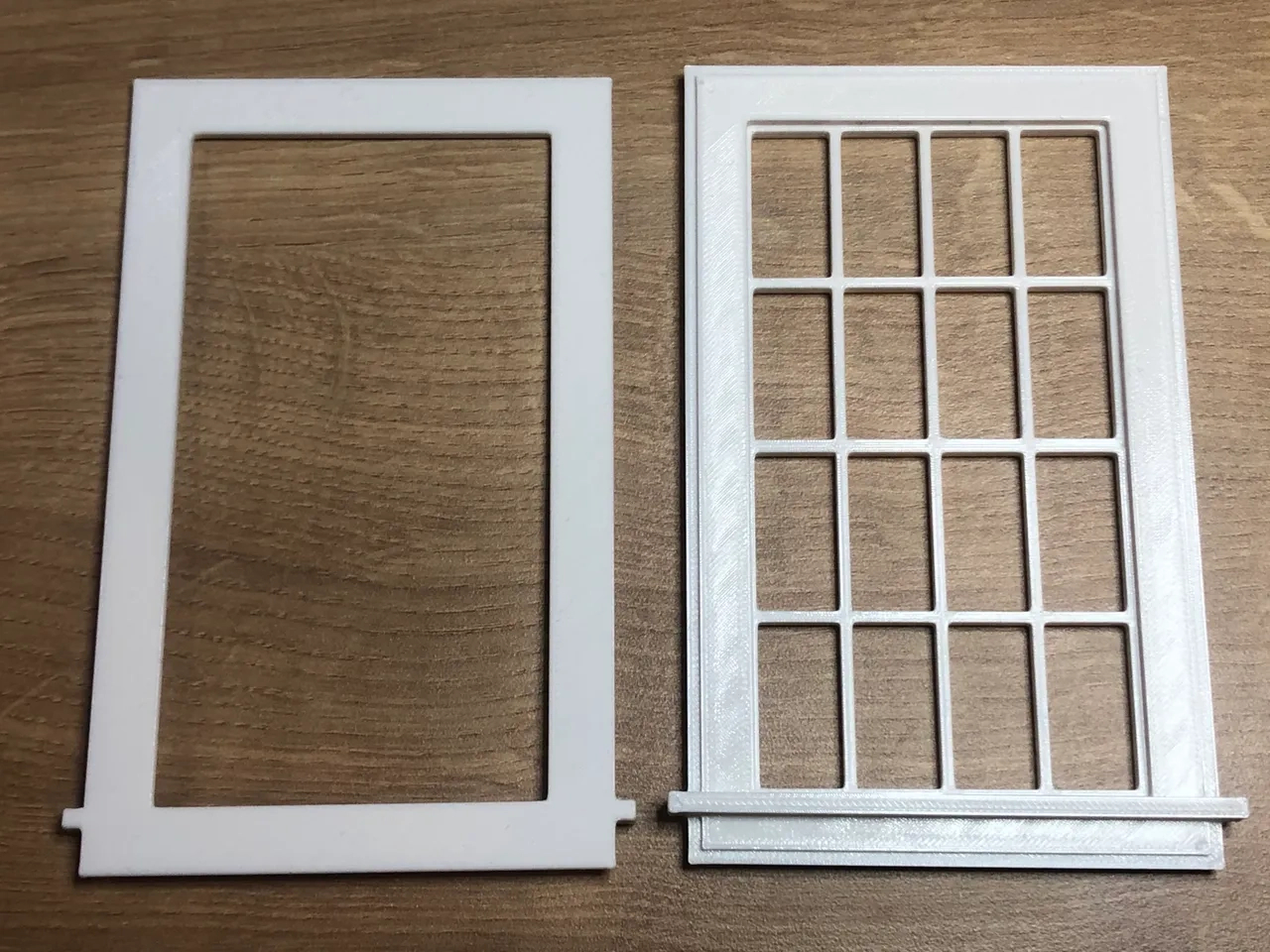 Window For Dollhousejarda | Download Free Stl Model inside Printable Windows For Dollhouse