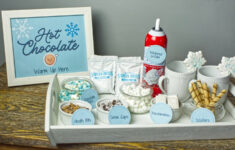 Winter Hot Chocolate Station + Free Printables – Joy In The inside Free Printable Hot Chocolate Bar